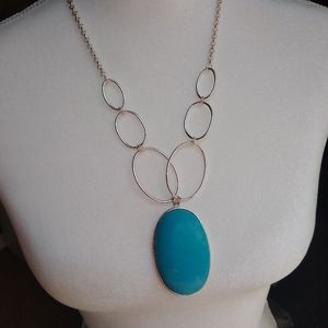 Turquoise Statement necklace